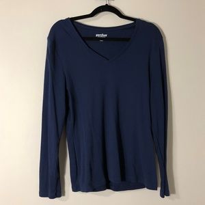 Old Navy - V-Neck Long Sleeve Tee - XL